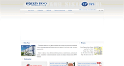 Desktop Screenshot of ekinpano.com.tr